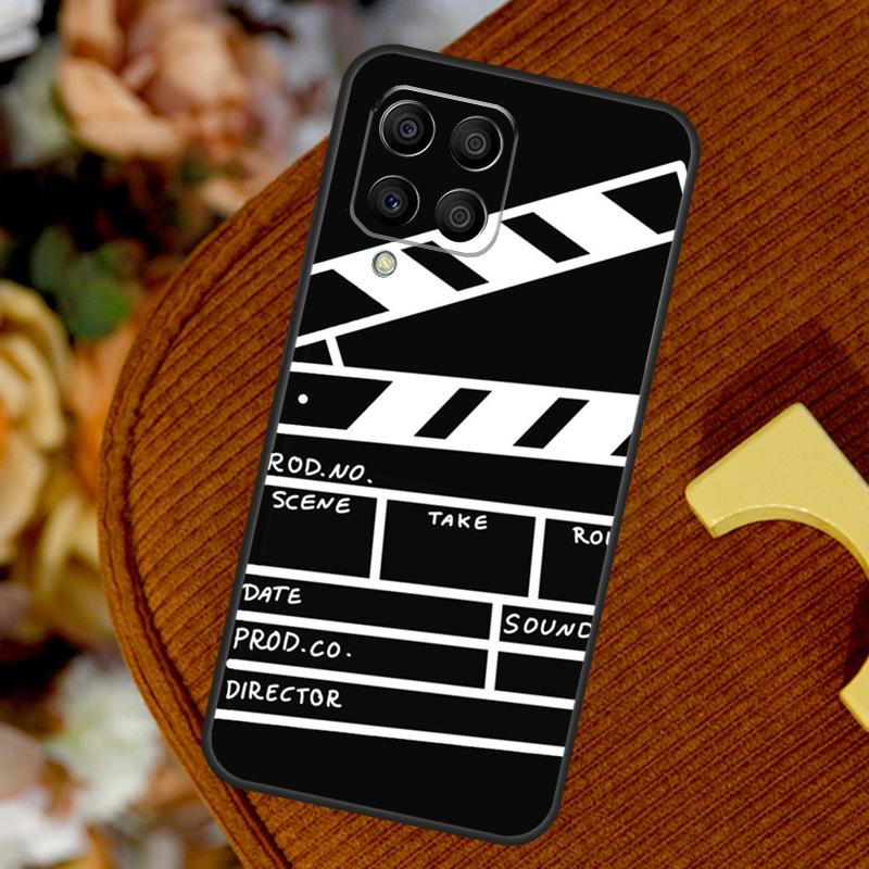 Film Clapperboard For Samsung Galaxy M33 M53 M13 M20 M11 M31 M51 M15 M55 M12 M32 M52 M14 M34 M54 M30s Case
