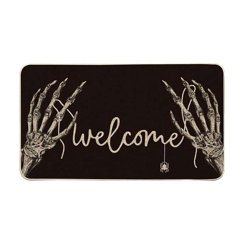 Halloween Floor Mats Holiday Decoration Porch Door Mats Bathroom Water-absorbent And Dirt-resistant Floor Mats
