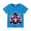 Dragons Ball Z T-shirt Goku Cartoon Anime Figures Short Sleeves Casual Kid Tee Y2K Round Neck Top Boy Summer Child Clothing Gift