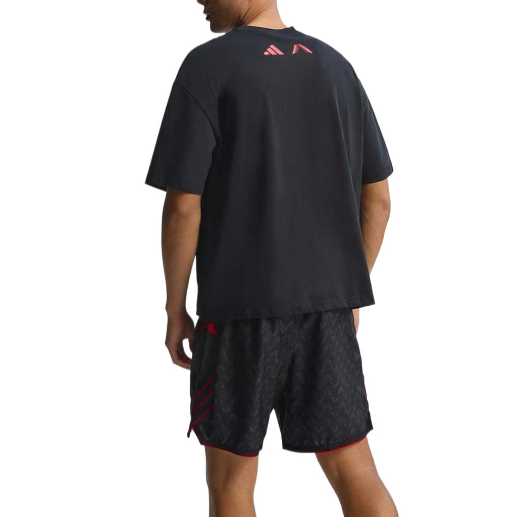 Adidas Dawg Anthony Edwards Single-Sided Knitted Basketball T-Shirt Men Tops JZ9447