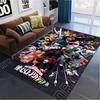 Anime Hero Academia Carpet Rug for Living Room Bedroom Home Sofa Decoration,Kids play Non-slip Floor Mat