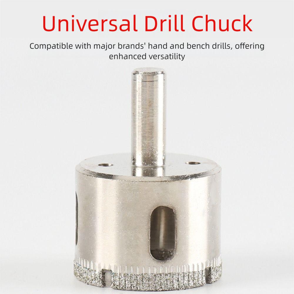 Large Size Glass Punch Electroplated Bit Punch Drill Bits Tile Wall Punch  Tile Installation