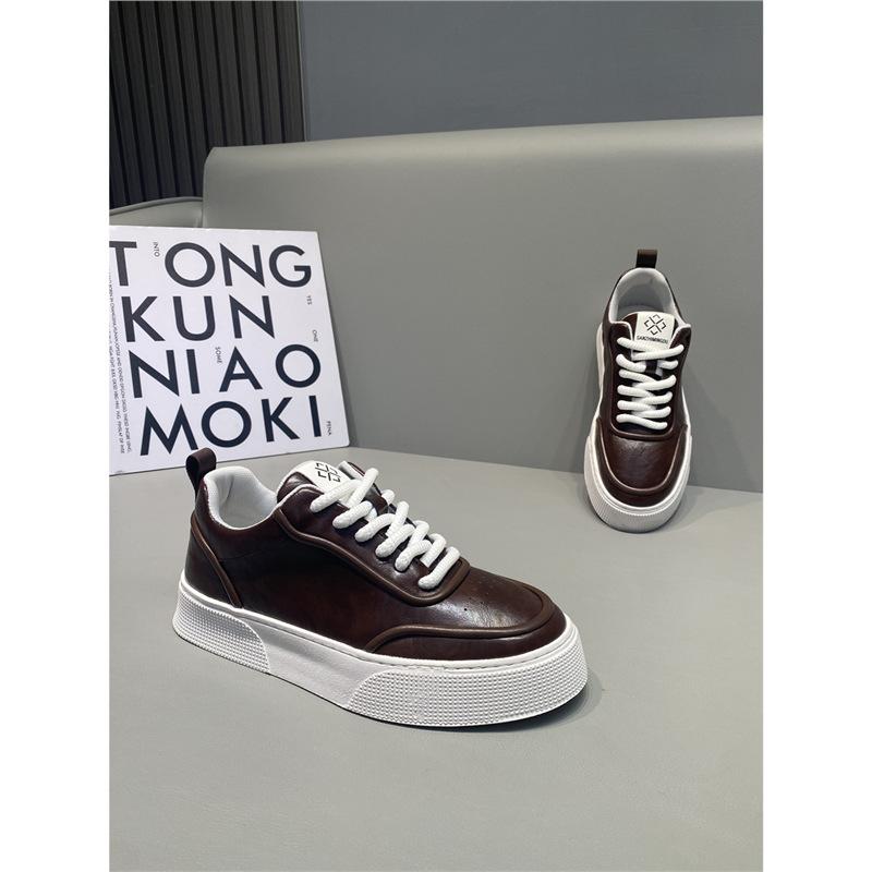 Summer Breathable Sports Shoes Wear-resistant Soft Sole Solid Color Lace-up Casual Zmd