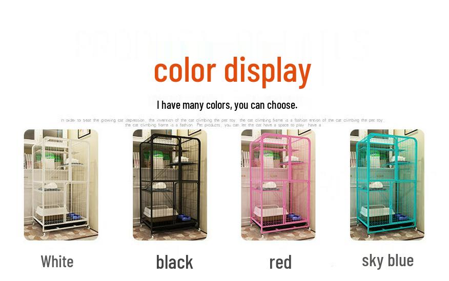 Two-Story Indoor Cat Villa: Space-Saving Cat House and Bed for Small Apartments