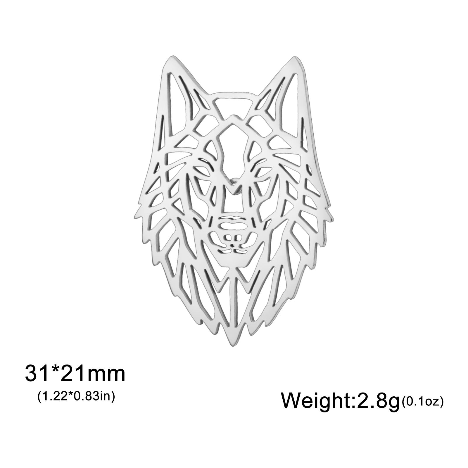 

Teamer Punk Wolf Pin Brooch For Women Men Wild Animal Jewelry Clothing Accessories Suit Badge Fashion Birthday Gift 2026 New In