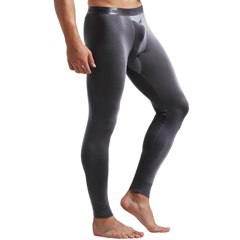 Men's Slim Fit Elastic Autumn & Winter Warm Trousers