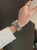 Apple Watch S9/Iwatch87 için Star Bilezik Metal Kayış - Elmas Zincir, SE Uyumlu