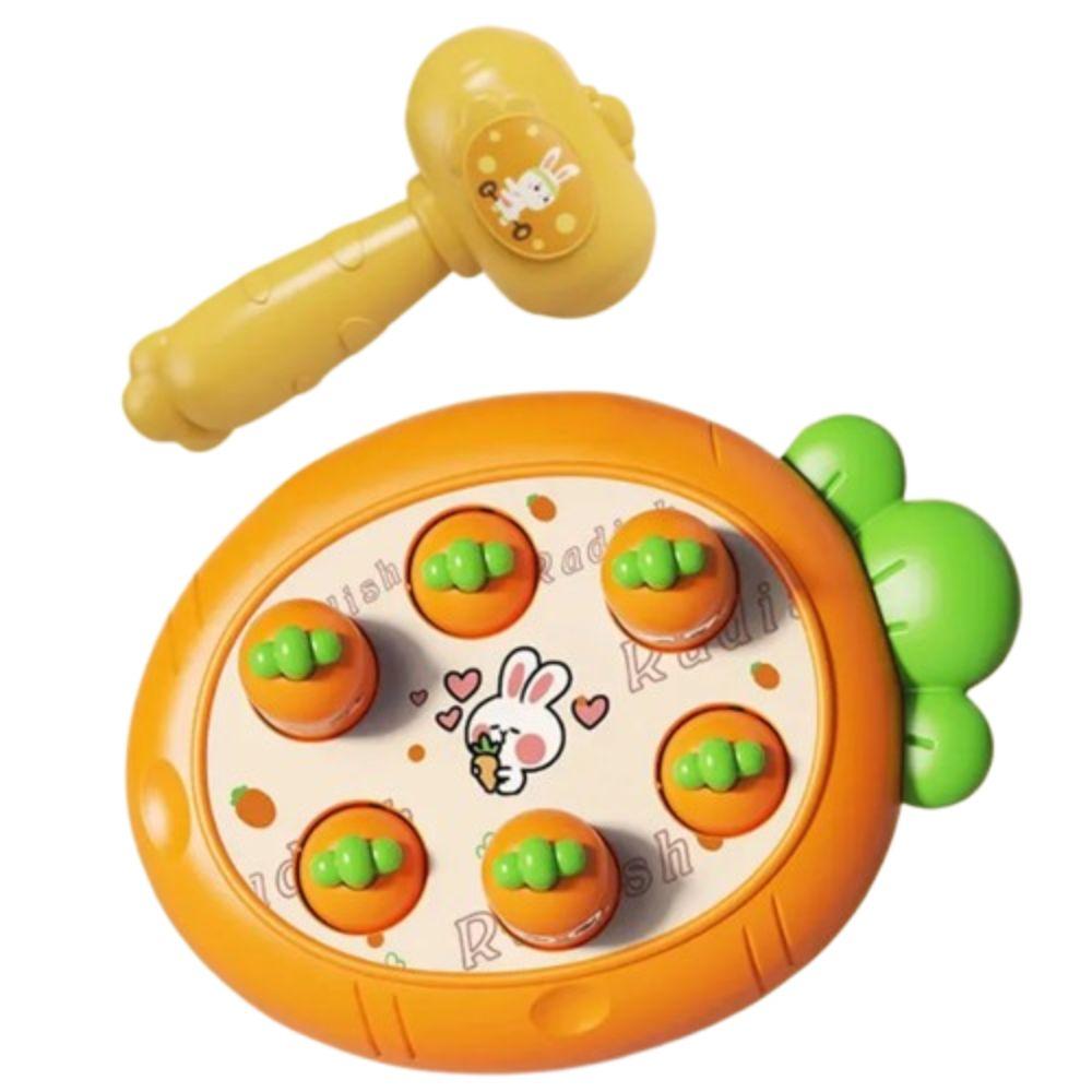

Early Education Whack-a-mole Toy Hand Eye Coordination Hamster Pounding Game Children Gift Style 1