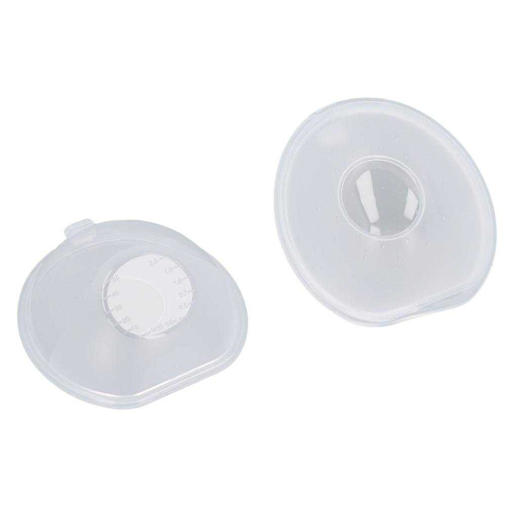 2pcs Wearable Milk Collector Protect Sore Nipples Leak Protection Milk Collection Shells for Newborns