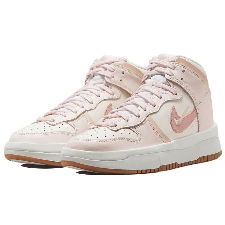 New Nike Dunk High Up Sail Light Soft Pink Women's DH3718-102