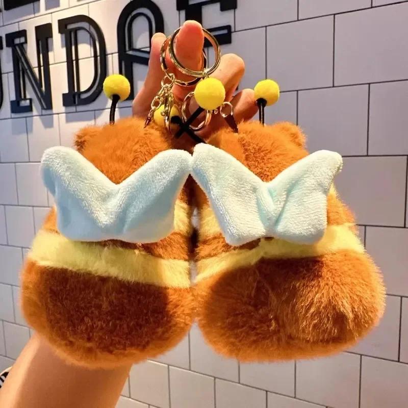 2025 Capibara Shoot Shake Wings Bee Capybara Backpack Capybara Doll Catch Doll Cute Women's Plush Birthday Gift stuffed animals