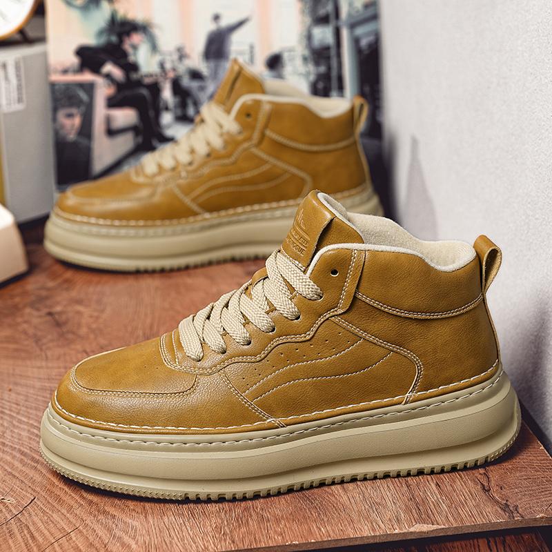 

Модная кожаная обувь Повседневная деловая обувь для мужчин Модная обувь для платья Tenis De Hombre Мокасины Мокасины Tenis Caballero Дизайнерские кроссовки 39 жёлтый