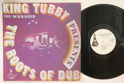 LP Record KING TUBBY - Presents The Roots Of Dub CT084 Clocktower Reco Canada Reggae, Ska & Dub Used