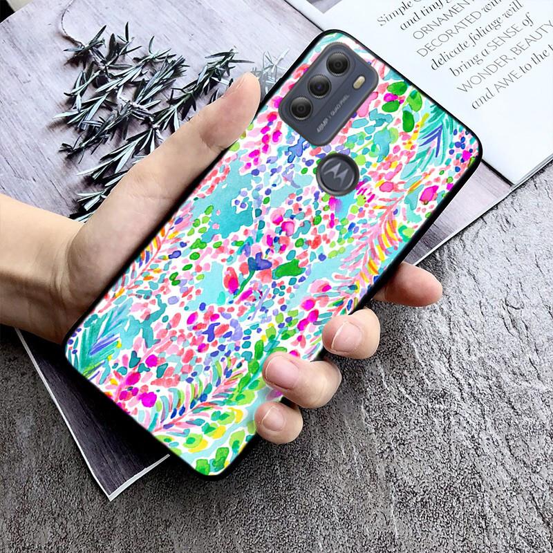 

Summer Animal Fish Flower Phone Case For Motorola G85 G55 G05 G14 G75 G31 G50 G10 G20 G30 G60 G13 G32 G84 G54 G53 G72 G24 Power Moto G10 G20 G30