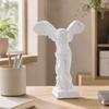 Winged Success Statue Workmanship Figurine with Pedestal