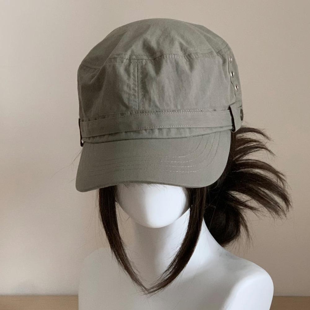 Thin Baseball Hat Quick-drying Visor Hat Casual Flat Top Cap