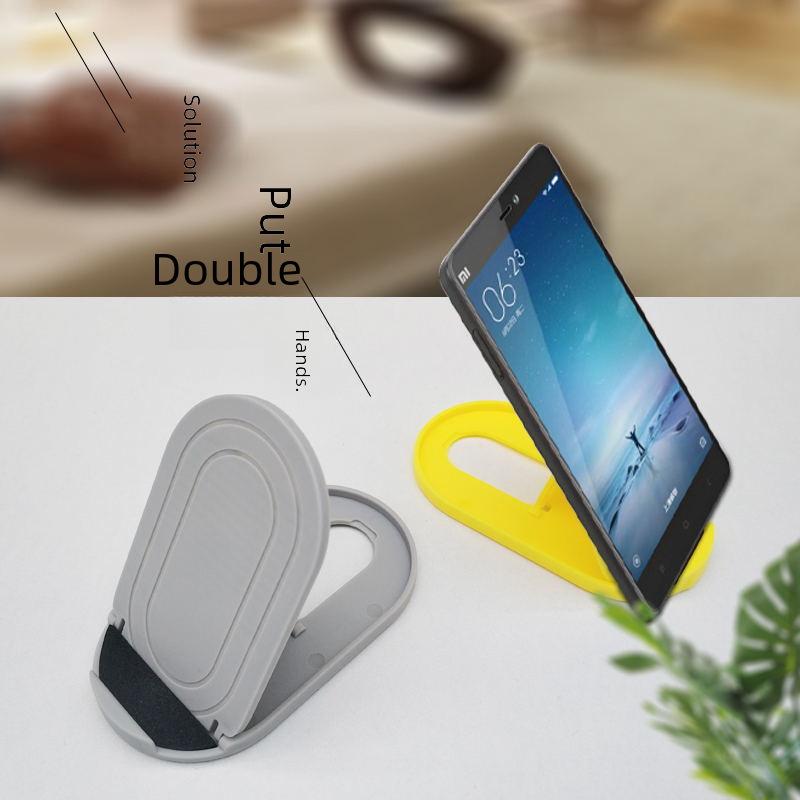 Adjustable Folding Stand for Mobile Phones and Tablets - Bedside or Desktop Use, Customizable with Logo