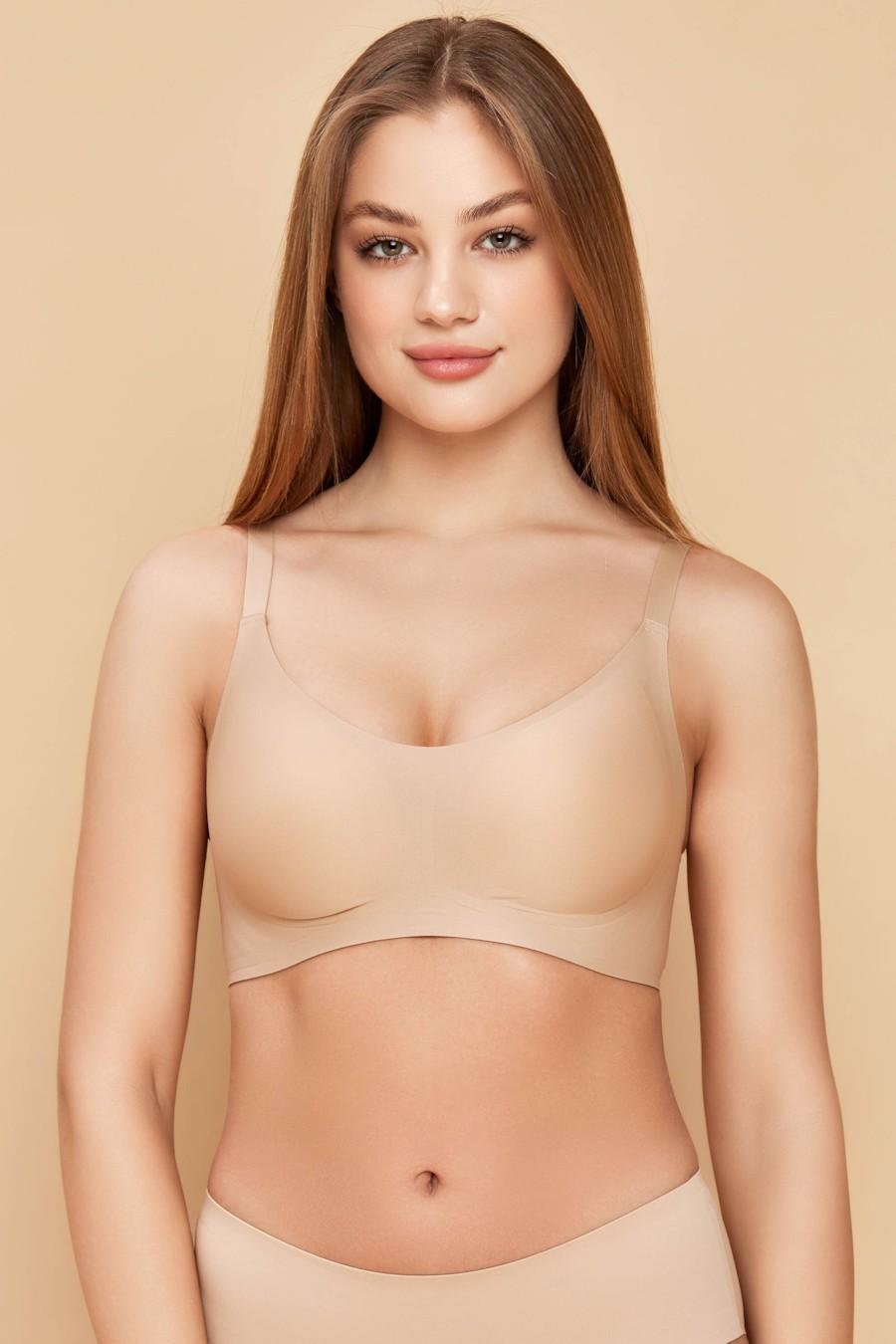 

Топ з м якою чашкою Anabel Arto (76528) 80BC прозорий колір чорний