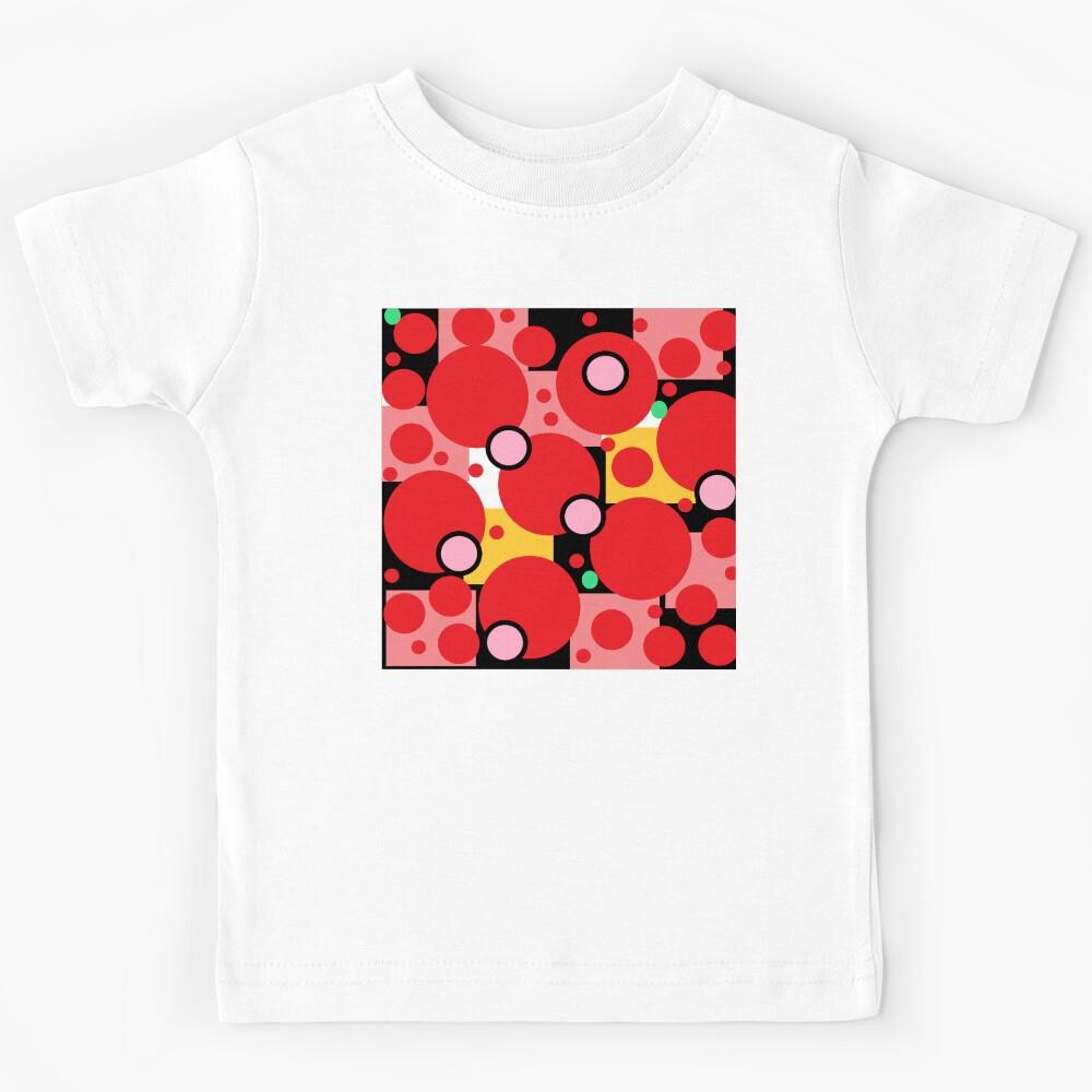 Red Spots Kids T-Shirt 130