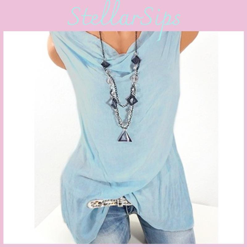 Timeless Design Women Casual Sleeveless Vest Tank Top In Trendy Summer Colors