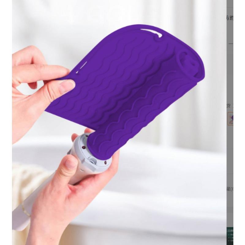 Curling Iron Salon-specific Electric Flat Iron Non-slip Heat-insulating Pad
