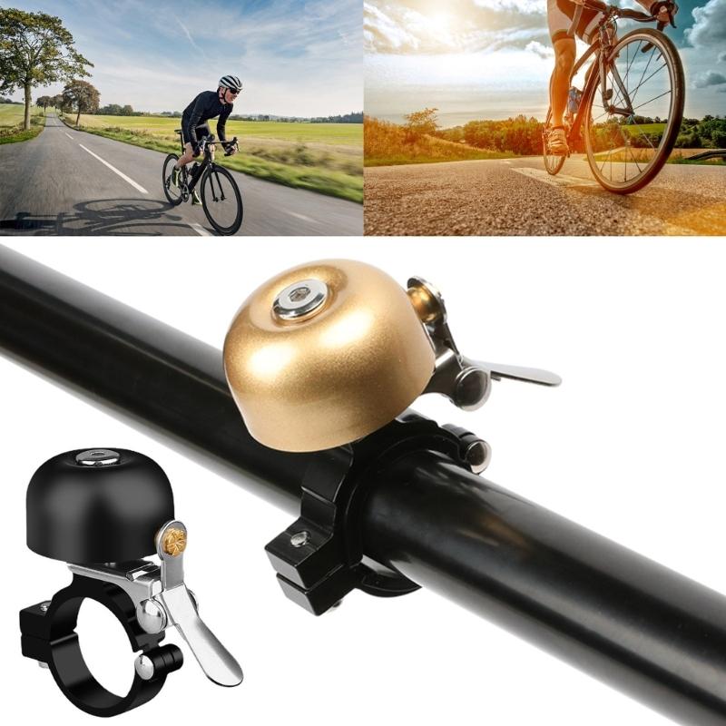 Loud Crisps Bicycles Bells Cycling Bikes Clear Sound Mini Bike Bells Pick Strikes Horn for Mountain Road Bike Handlebar