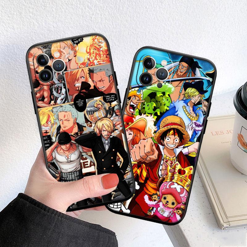 One Piece Soft Shell Phone Case for Redmi Note 10 11 12 Pro Max 10S 10C 10T 11A 11S 12S 12C