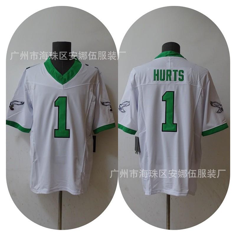 Philadelphia Eagles NFL Football Jersey T-Shirt Embroidered Team Cotton Blend Mens Sportswear Game Day Fan Apparel