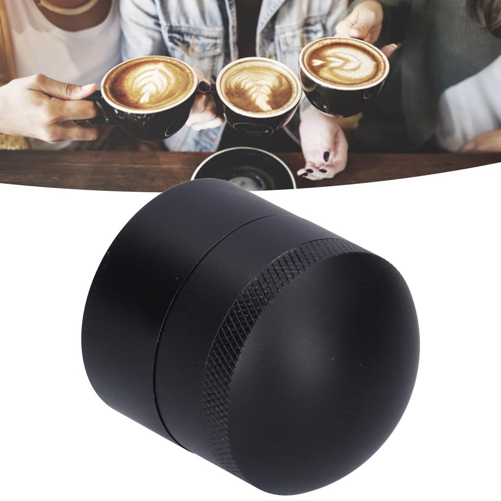 Coffee Distributor and Tamper, Coffee Leveling Tool, Needle Type, Coffee Tool, Depth 51mm, Aluminum Alloy, Stainless Steel for Brewing