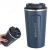 Copo térmico de café inteligente de aço inoxidável com display de temperatura inteligente caneca de viagem portátil 380ml 510ml