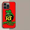 Surf Cool Rat F-Fink Phone Case For Iphone 17 Air 15 Pro 14 Plus 16 Pro Max 12 13 Mini 11 16E X XS Cover Cute Fundas