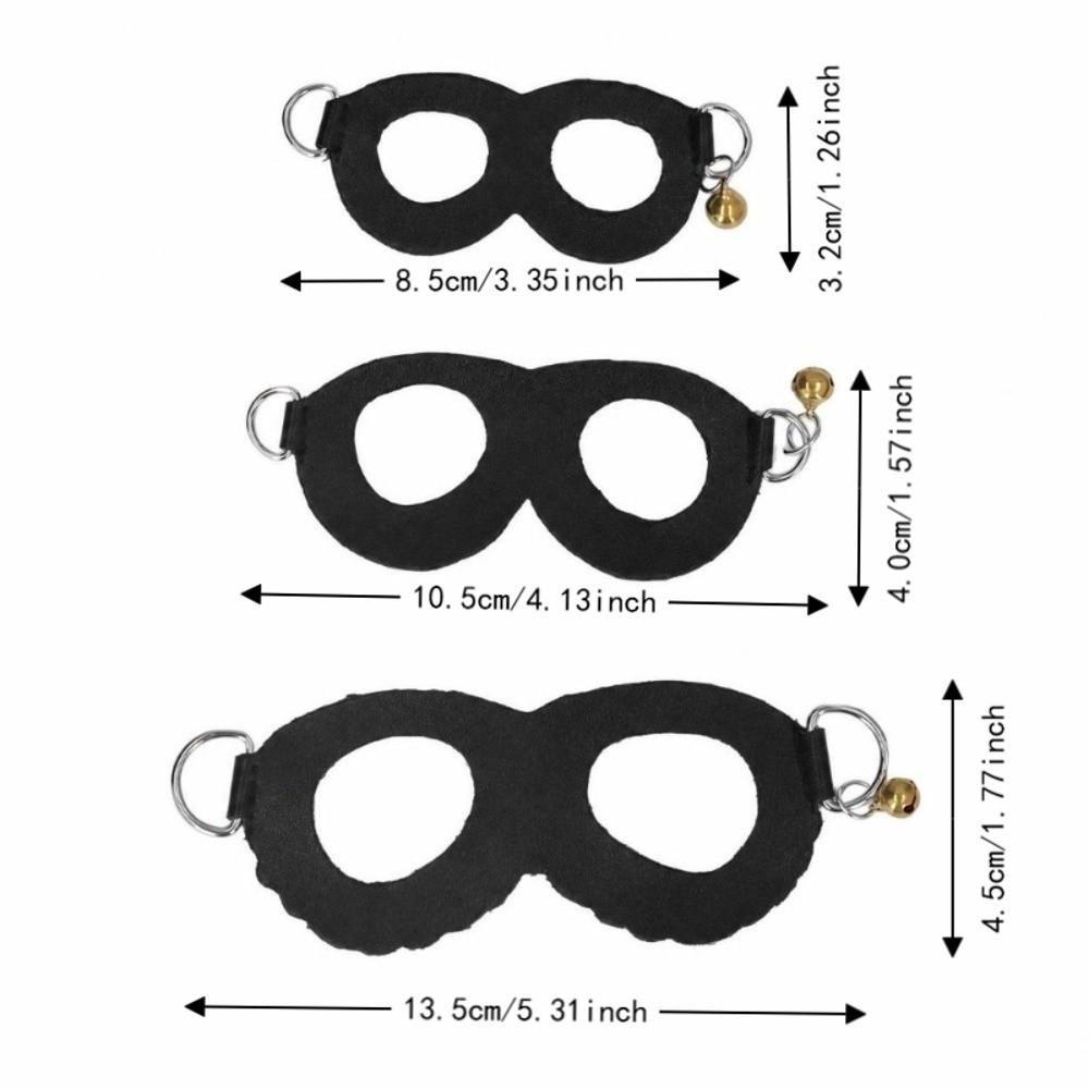 4pcs Faux-Leather Hamster Harness Set Nylon Rat Walking Harness Guinea Pig Harness Set  Hamster