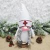 Christmas Pendant Knitted Plush Gnome Doll Decoration Christmas Tree Wall Hanging Ornament Holiday Home Decor Gift Sitting Toy