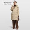 Women's Long Hooded Duck Down Puffer Coat