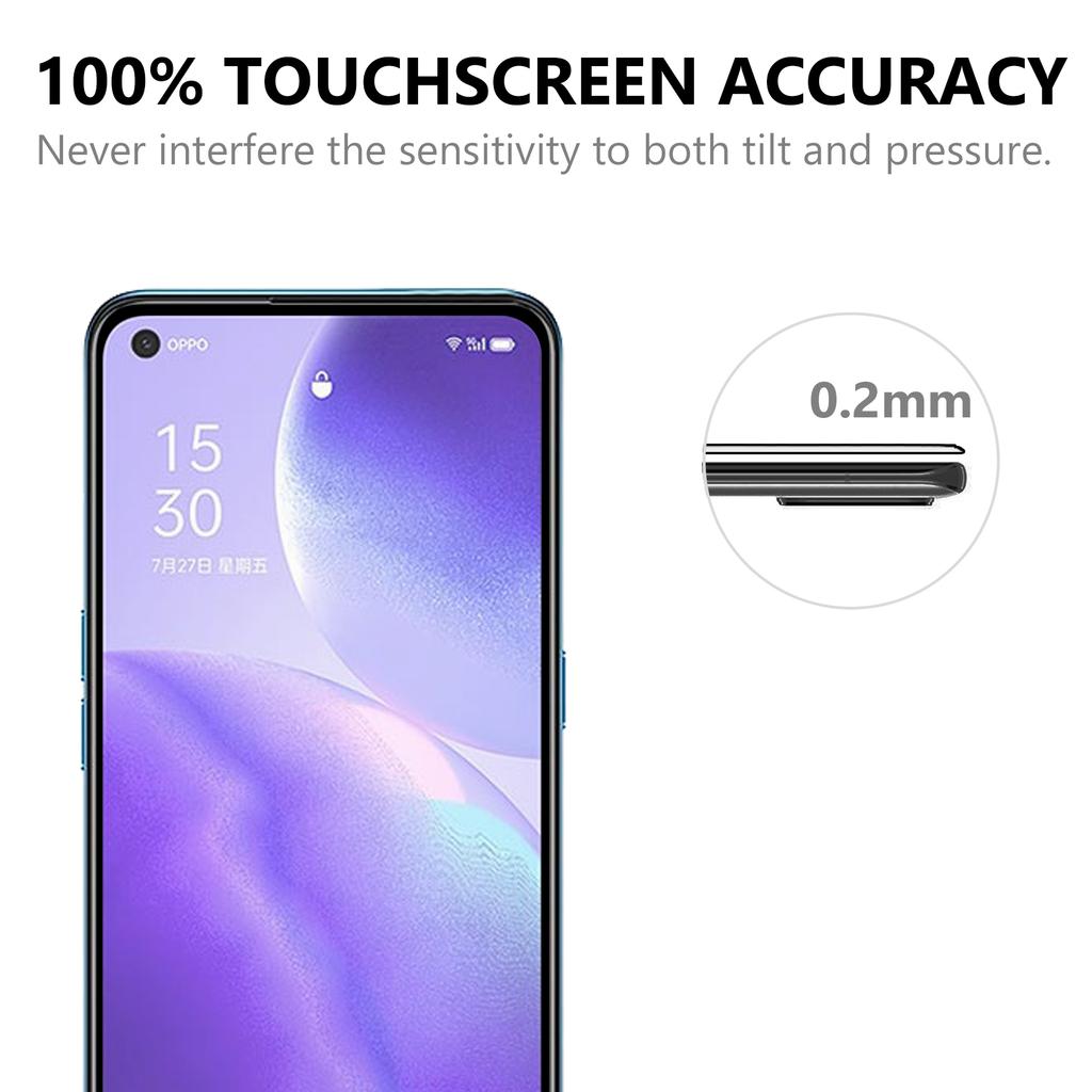 Full Glue Full Size for Oppo Reno5 5G/Reno5 4G/Reno5 K/Find X3 Lite Tempered Glass Screen Protector