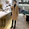 2023 Women's Trendy Korean-style Loose Camel Wool Coat for Autumn/Winter