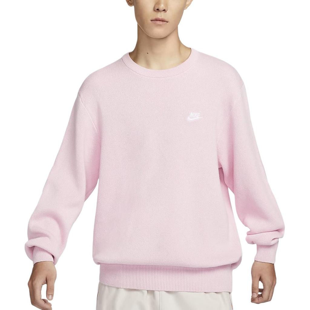 Nike Club Sweatshirt Herren Schaumstoff Rosa FQ2913-663