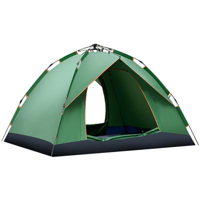 2-4 Man Family Tent Outdoor Quickly Open Automatic Beach Sun Protection Multi-Person Camping Tent