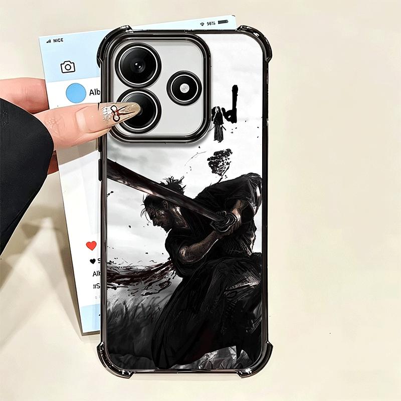 Vagabond Samurai Manga Soft Phone Case For Xiaomi Poco X7 X8 Pro Max X6 X5 X3 F8 Ultra F7 M8 M7 M5S Redmi 15C 15A 15 14C 13C 12C