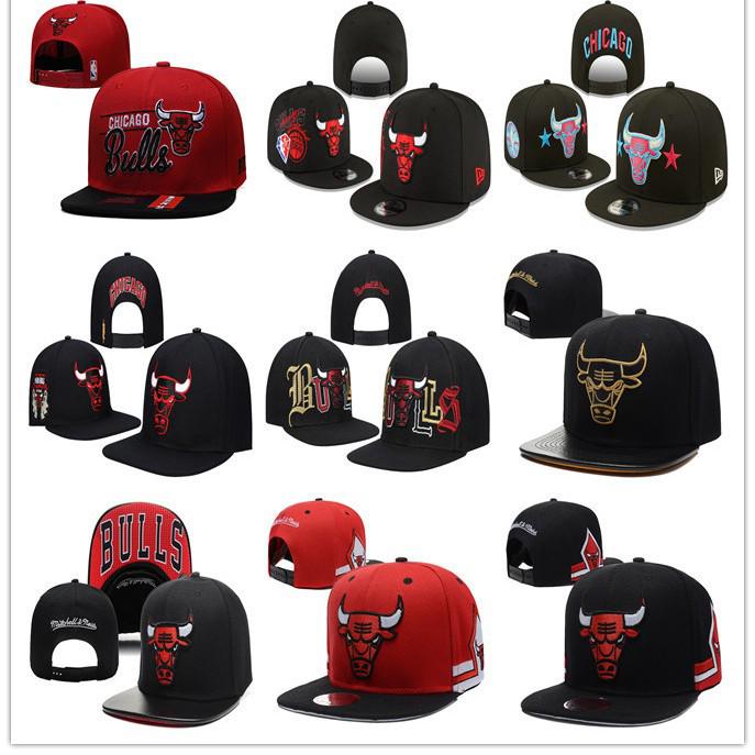 Chicago Bulls Cross Bull Embroidered Duckbill Cap, Unisex Korean Style Baseball Hat
