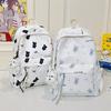 Schoolbag Japanese ins Girl Cute Bear Backpack High School Student Simple Travel Backpack Female School Bag Junior High School Student