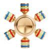 Hand Spinner Metallico 6 Braccia - Giocattolo Fidget Decompressione Gadget EDC Sollievo Ansia Stress per Adulti Bambini Antiestres Juguete