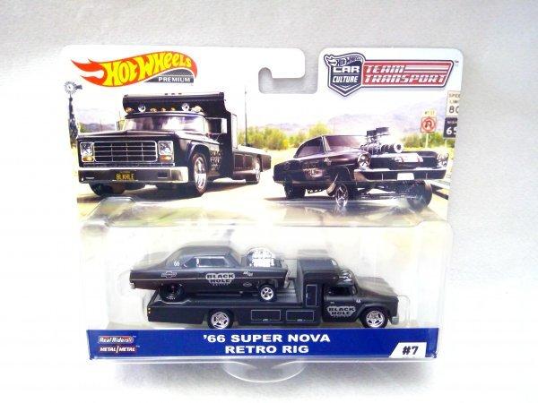 Hot Wheels Premium 66 SUPER NOVA RETRO RIG Team Transport