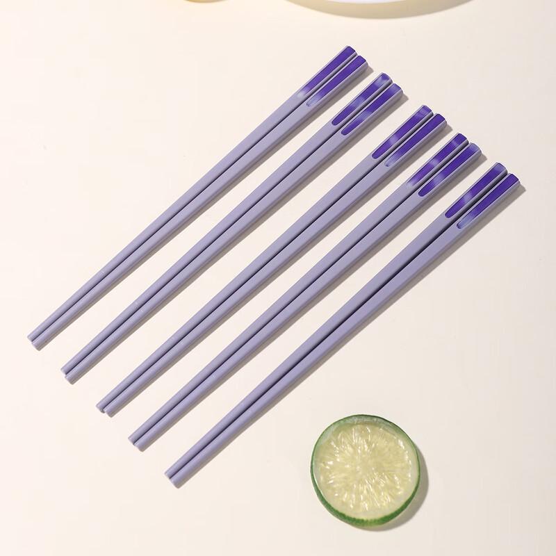 DREAMEN Macaron Alloy Chopsticks - 10 Pairs