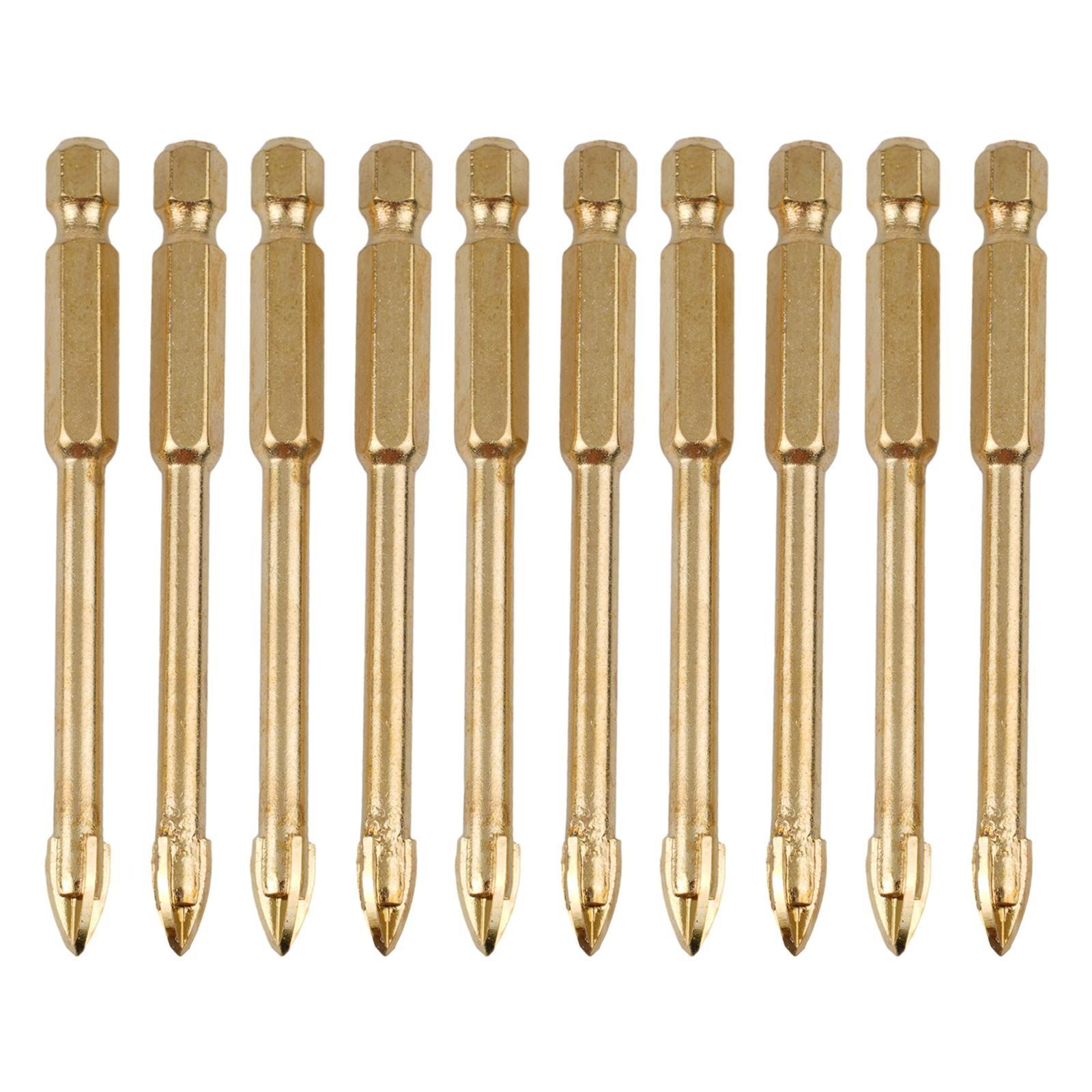 

10 ШТ./КОМПЛ. Сверло по стеклу 6 мм Насадки Стекло Промышленный класс