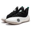 361 Zen 6 Prm Panda Cushioning Slip Resistant Abrasion Resistant Rebound Low Top Basketball Shoes Men's White Black 672431102-1