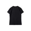 Li Ning Sportmode Serie Logo Print Reflektierendes Sport Kurzarm T-Shirt Damen Oberteile Schwarz AHSR964-2