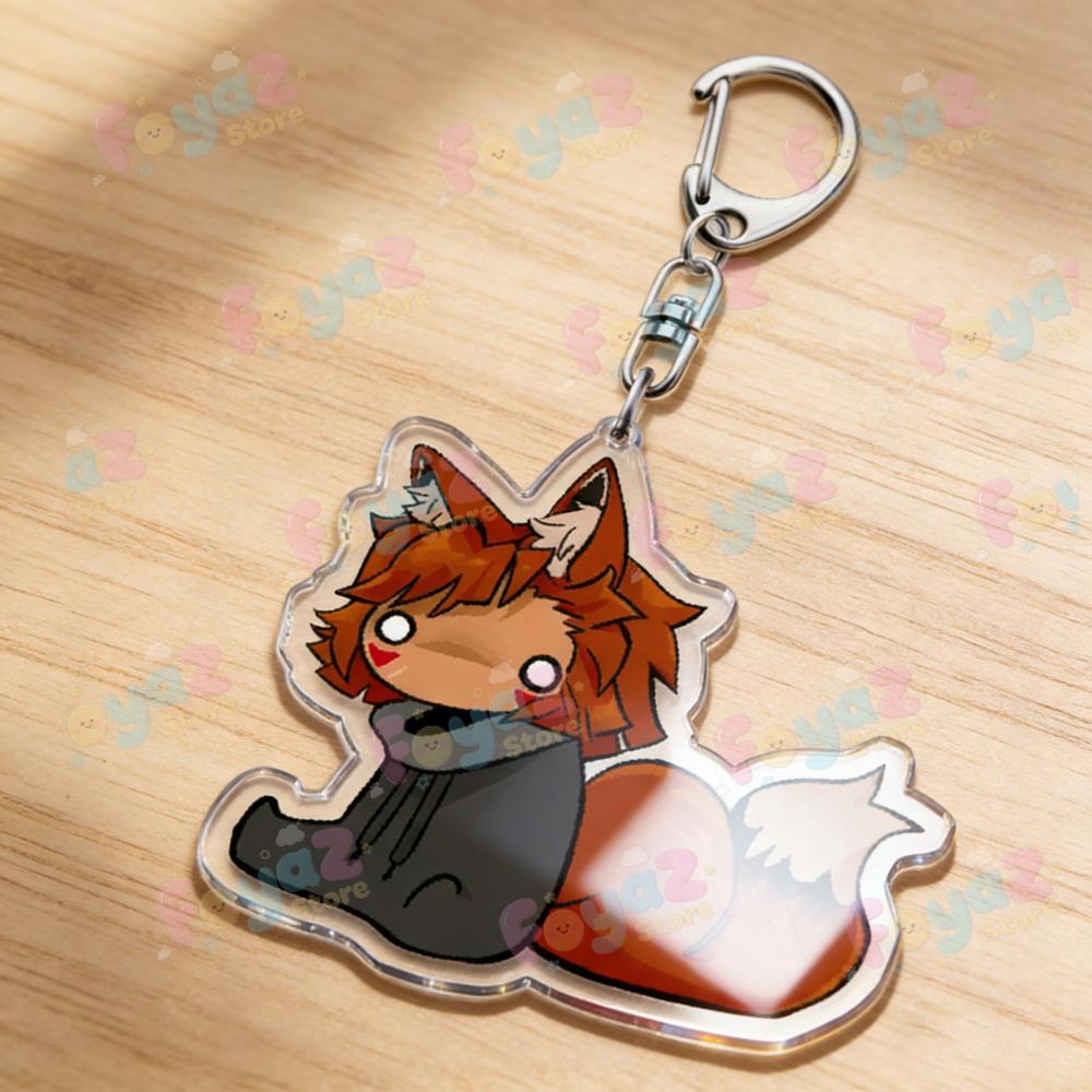Anime YKMET Keychain Accessories Bag Keyrings Jewelry Manga Fans Gifts