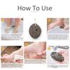 A65T-4X Lava Pumice Stone For Foot Scrubber, Foot Pumice To Remove Dead Skin (Random Color And Shape)