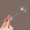 U Shape Ponytail Clip Ginkgo Biloba Pattern Headdress Accessories Elegant Chinese Hairpin  Women
